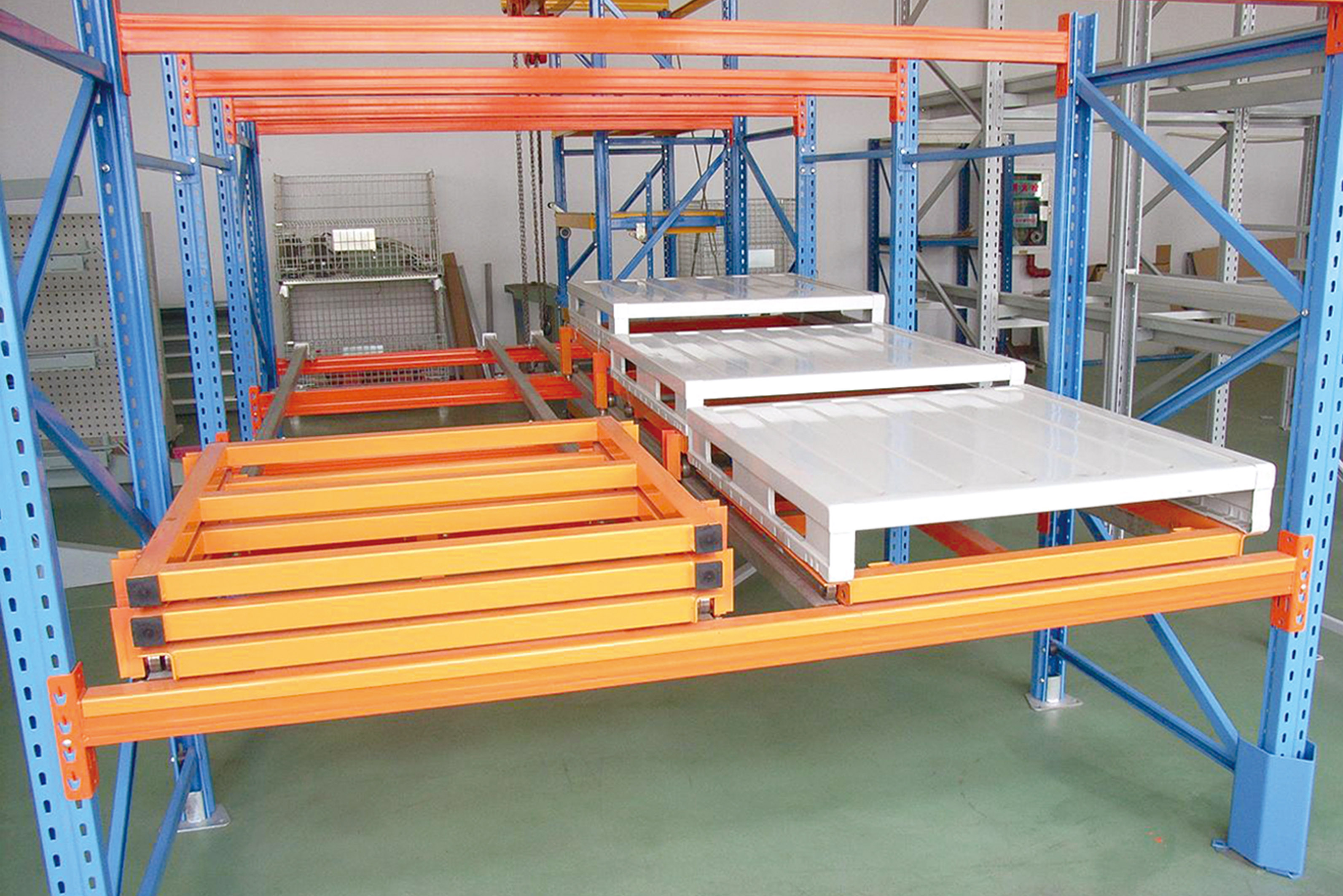 Satong press in shelving industrial shelving