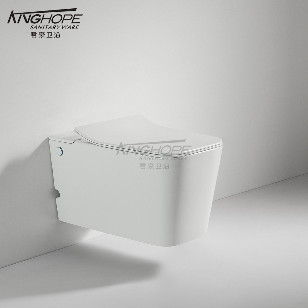 Modern OEM Service Square Wall-Hung Bathroom Pulse Ceramic Sanitary Ware