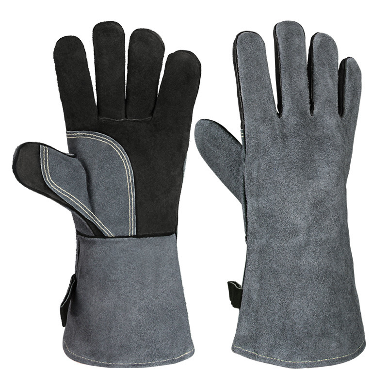 Cowhide Barbecue Gloves