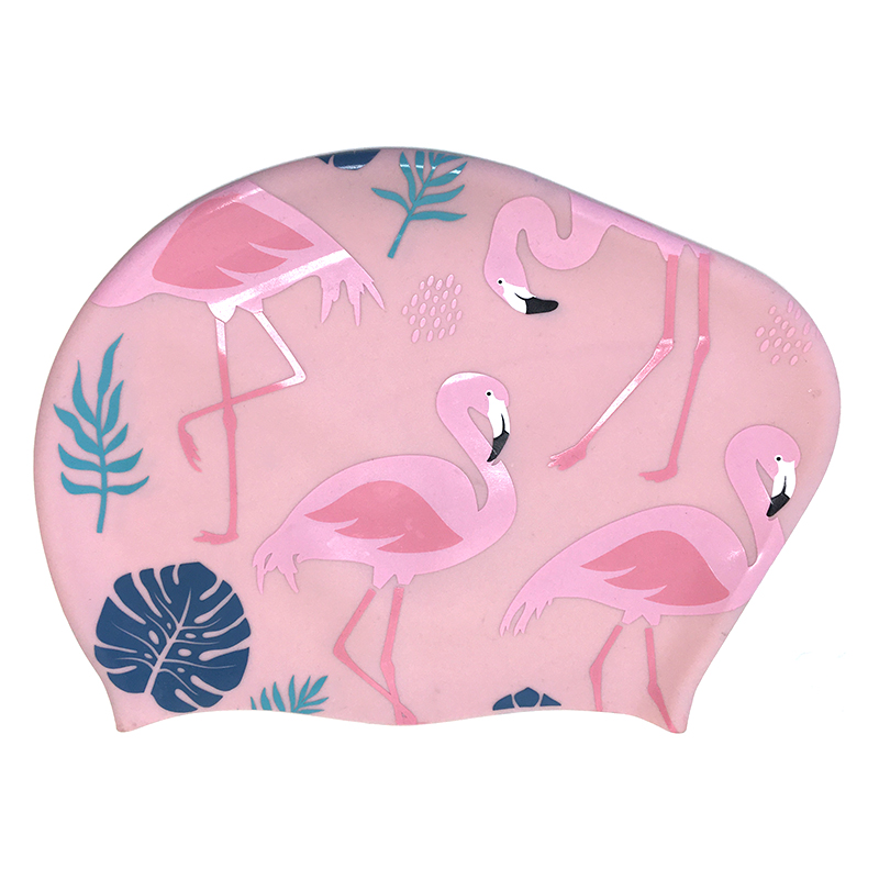 Swim Cap for Long Hair, Extra Large Silicone Design – Fits Thick/Curly Hair for Women