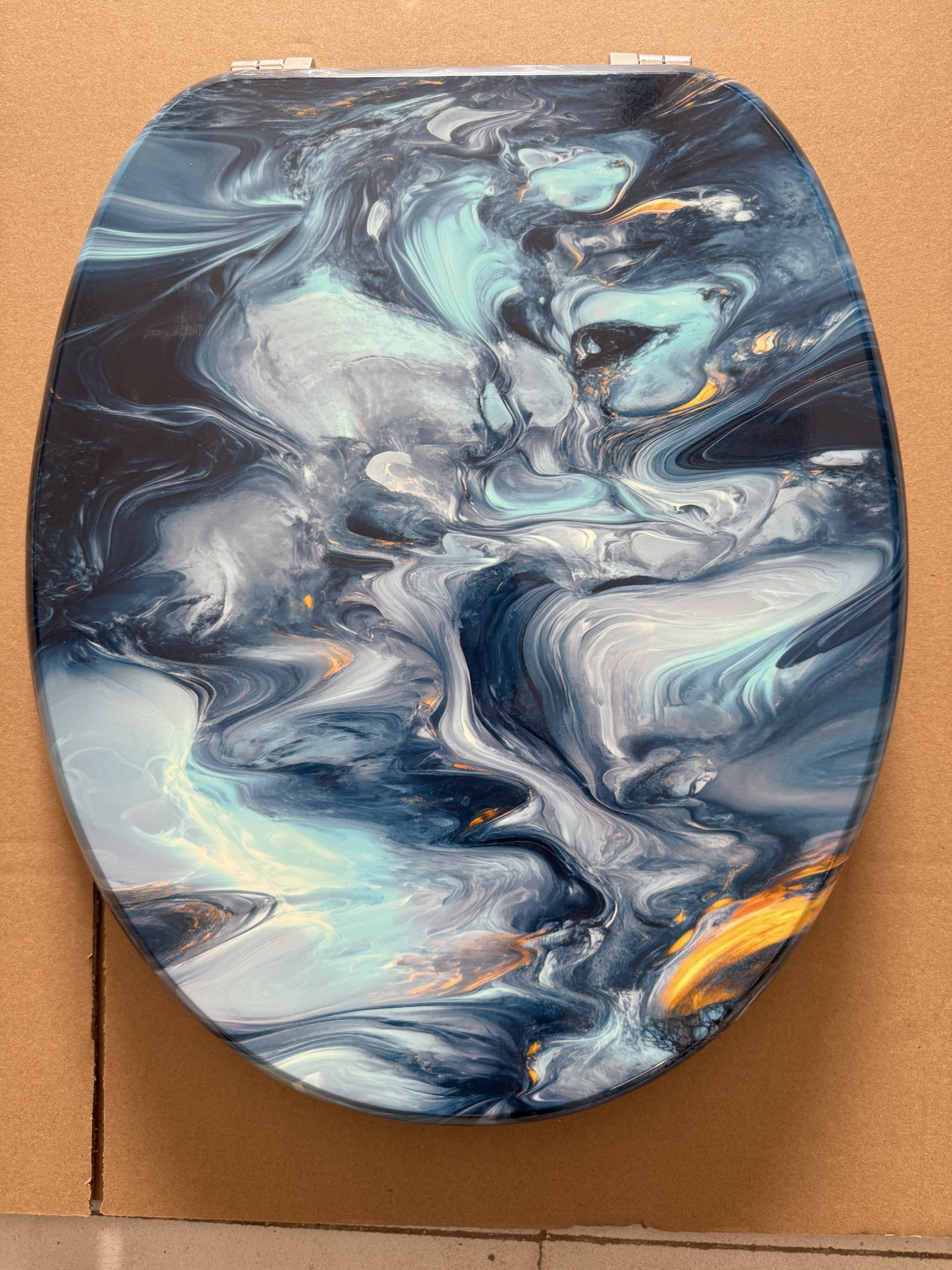 MDF toilet seat