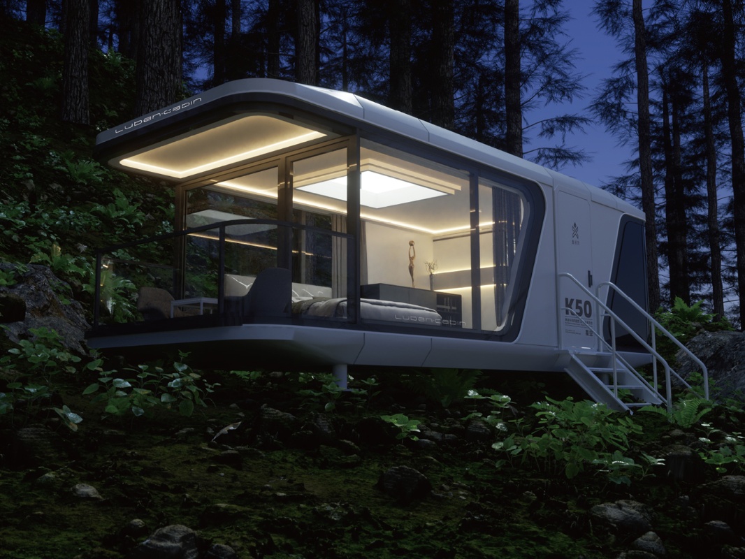 Luban Cabin-K50-K50 Space Capsule House – A Spacious, Scenic Retreat for Two