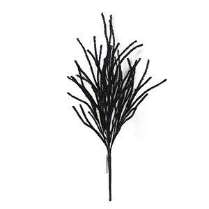 Halloween Black Artificial Thin Branch Decorative Stem