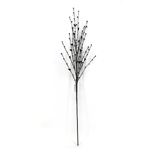 Halloween Black Artificial Thin Branch Decorative Stem