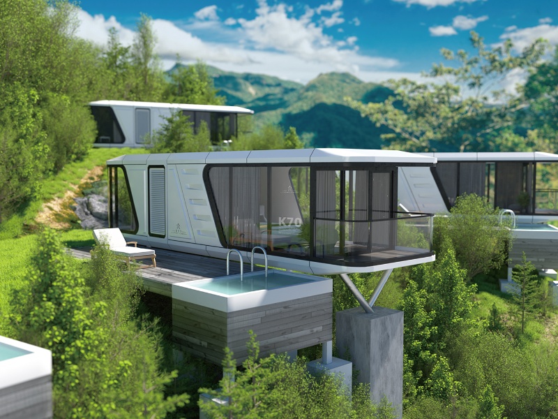 Luban Cabin-K70-K70 Space Capsule : All-in-One Living Space