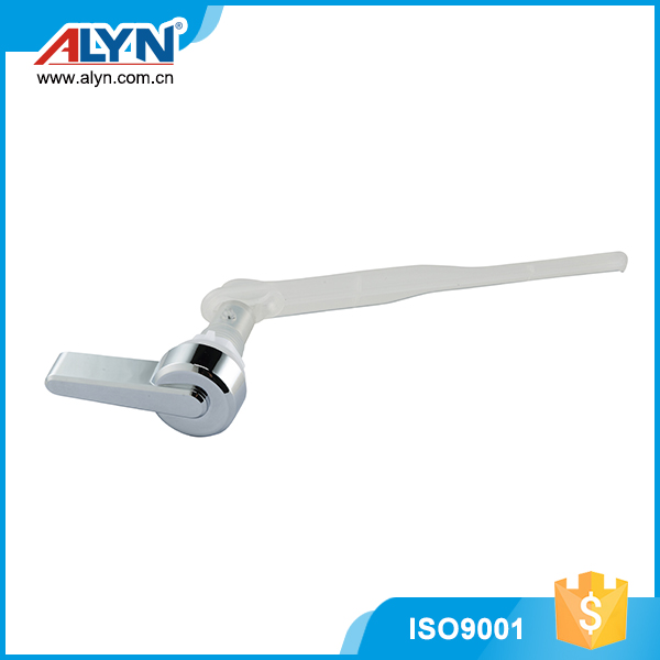Toilet tank lever - front monuted tank lever, chrome single flush