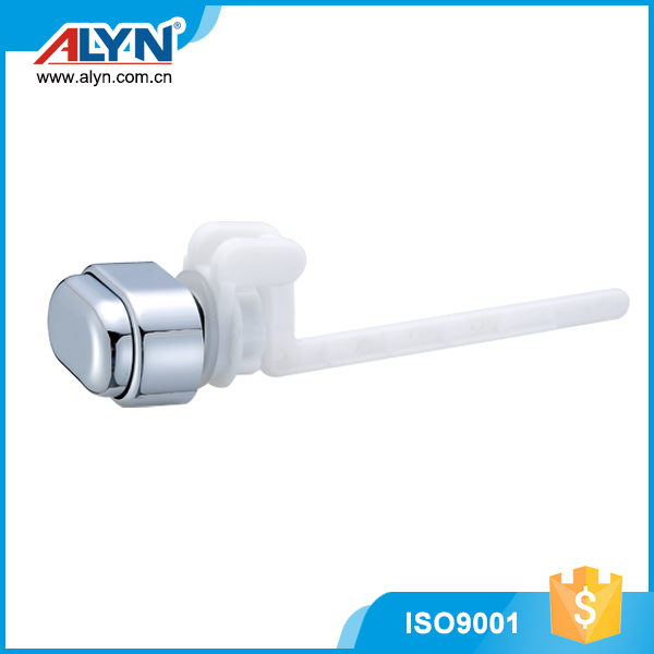 Toilet tank lever - front monuted tank lever, chrome single flush