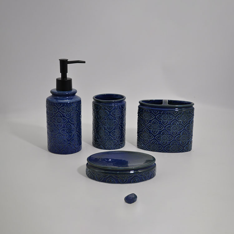 Ceramic Bathroom Decoration Accessories Sets Bathroom Furniture Set Home Decoration Hotel Decoration