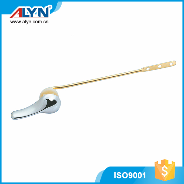 Toilet tank lever - front monuted tank lever, chrome single flush