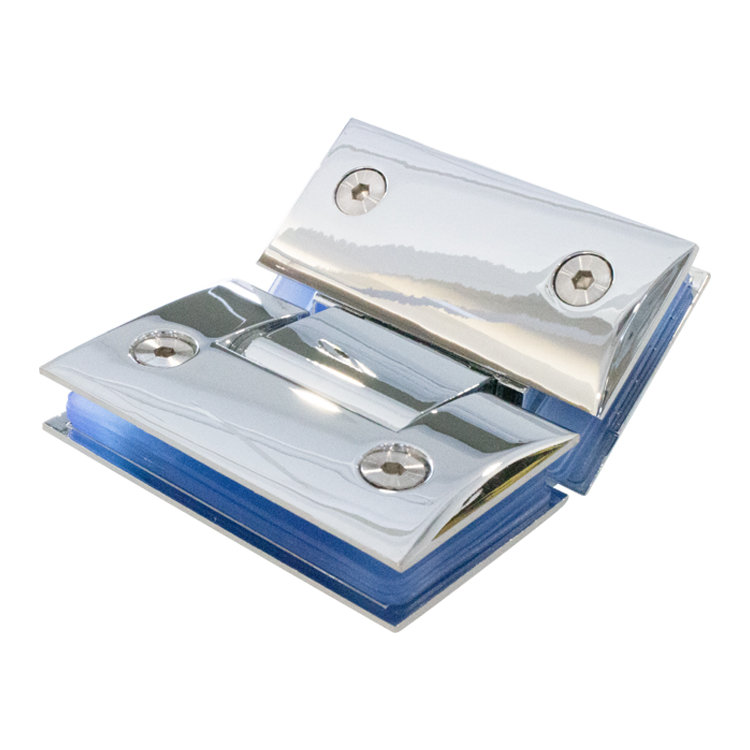 Glass to Wall Arc Shape Zinc Alloy Hinge