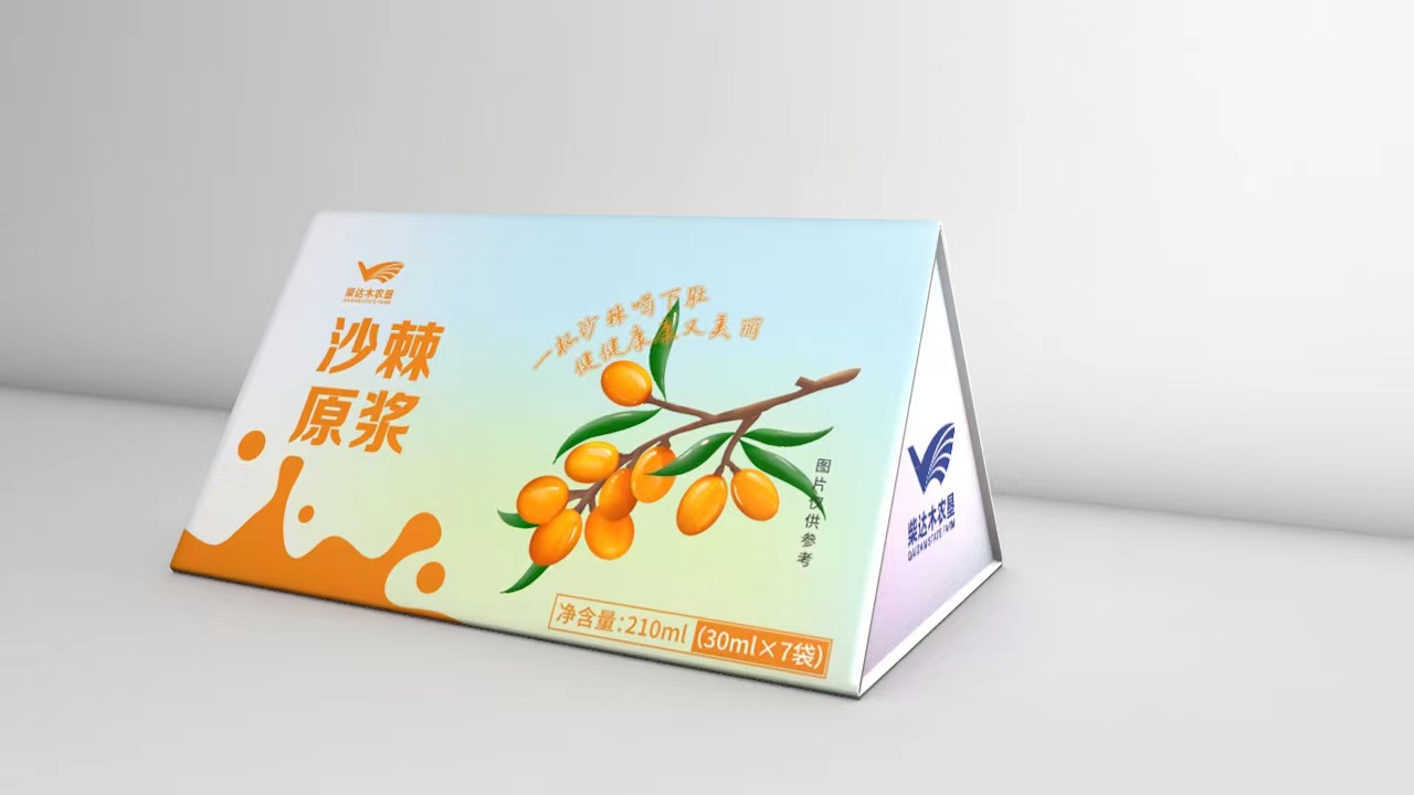 Chaidamu Farming Reclamation Sea Buckthorn Original Juice