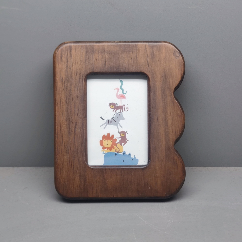 wooden frame