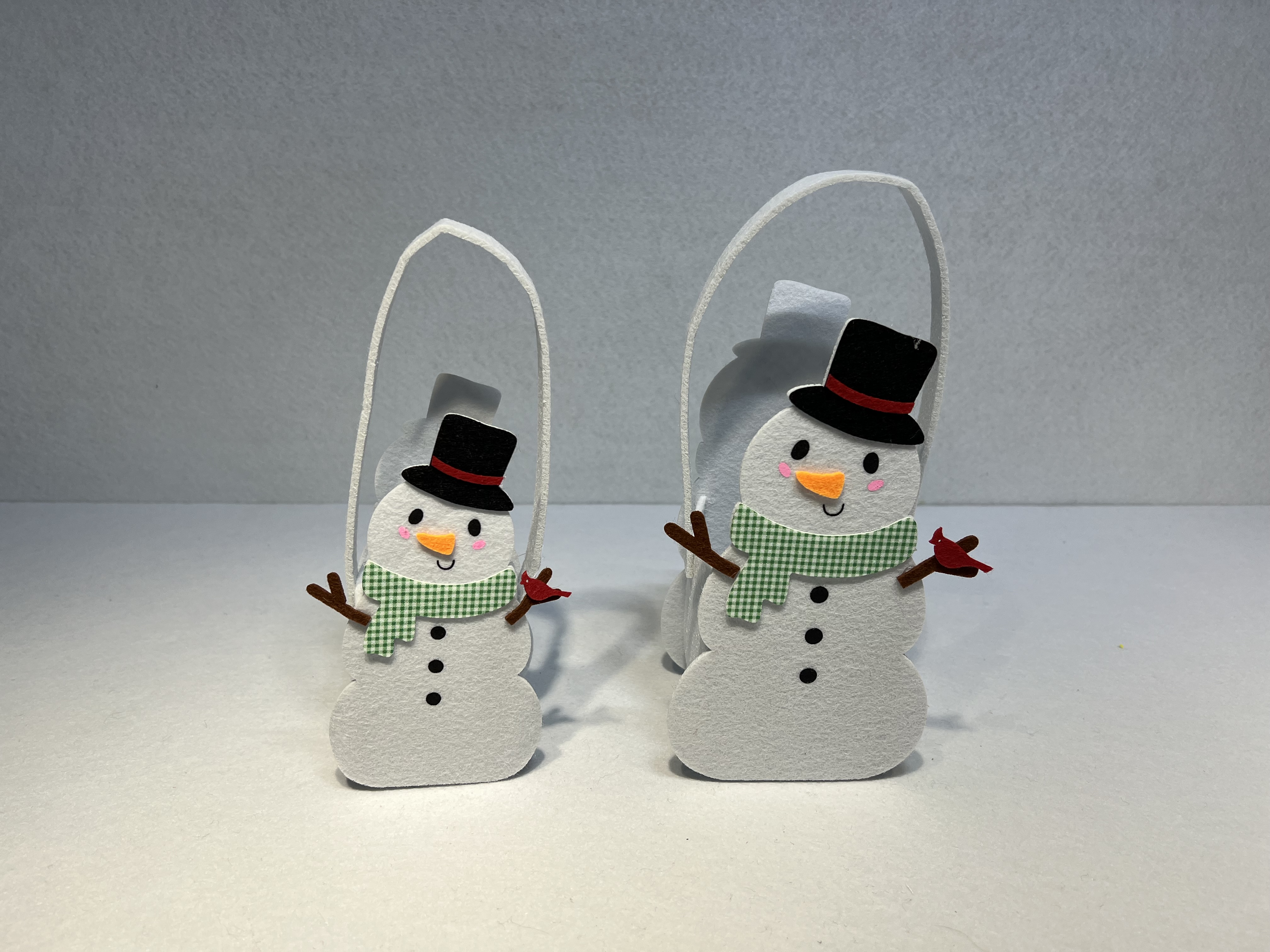 Non-woven fabric decoration