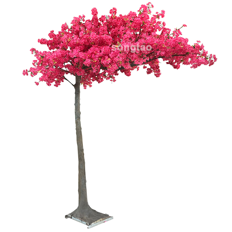 Artificial cherry blossom tree