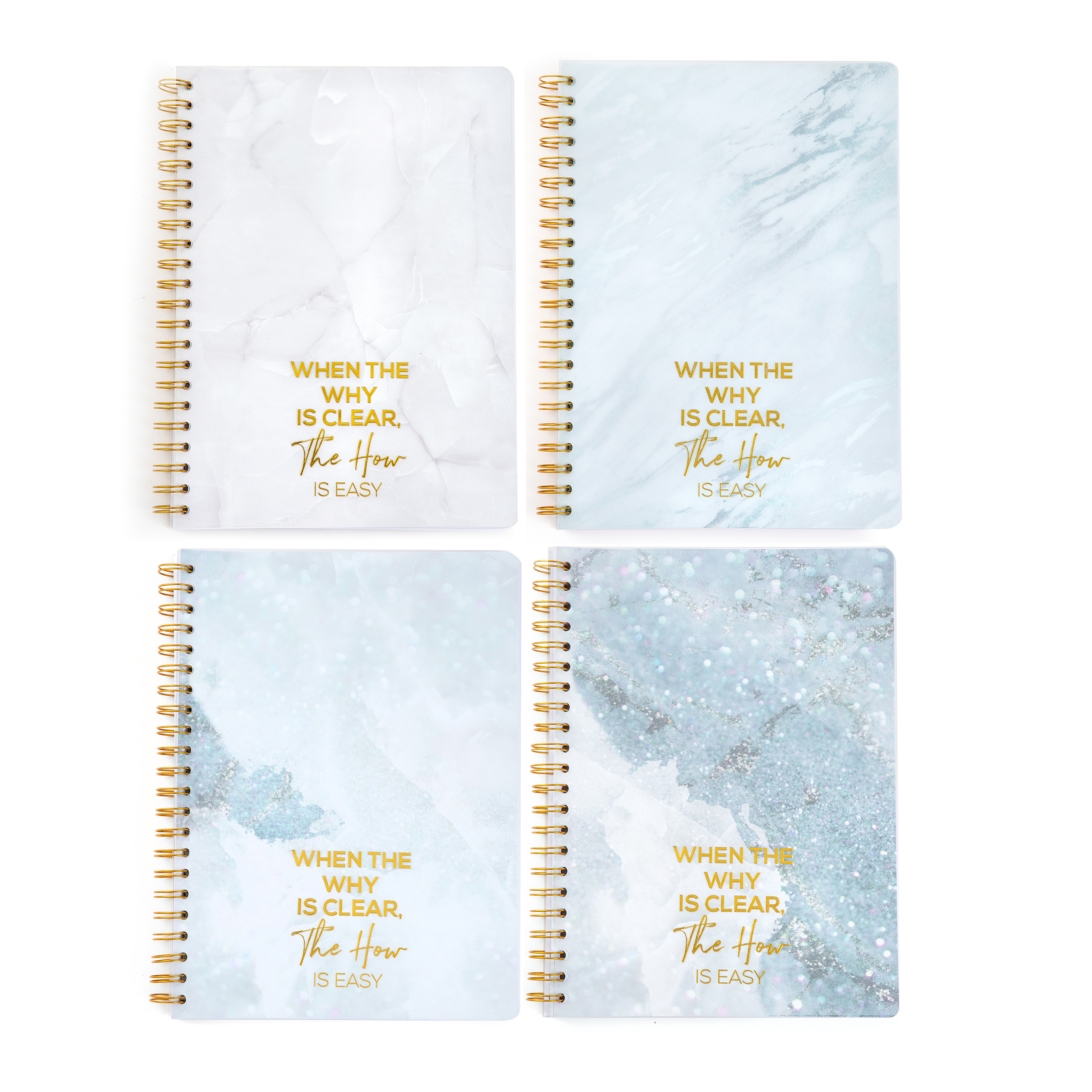 A4 PP spiral notebook