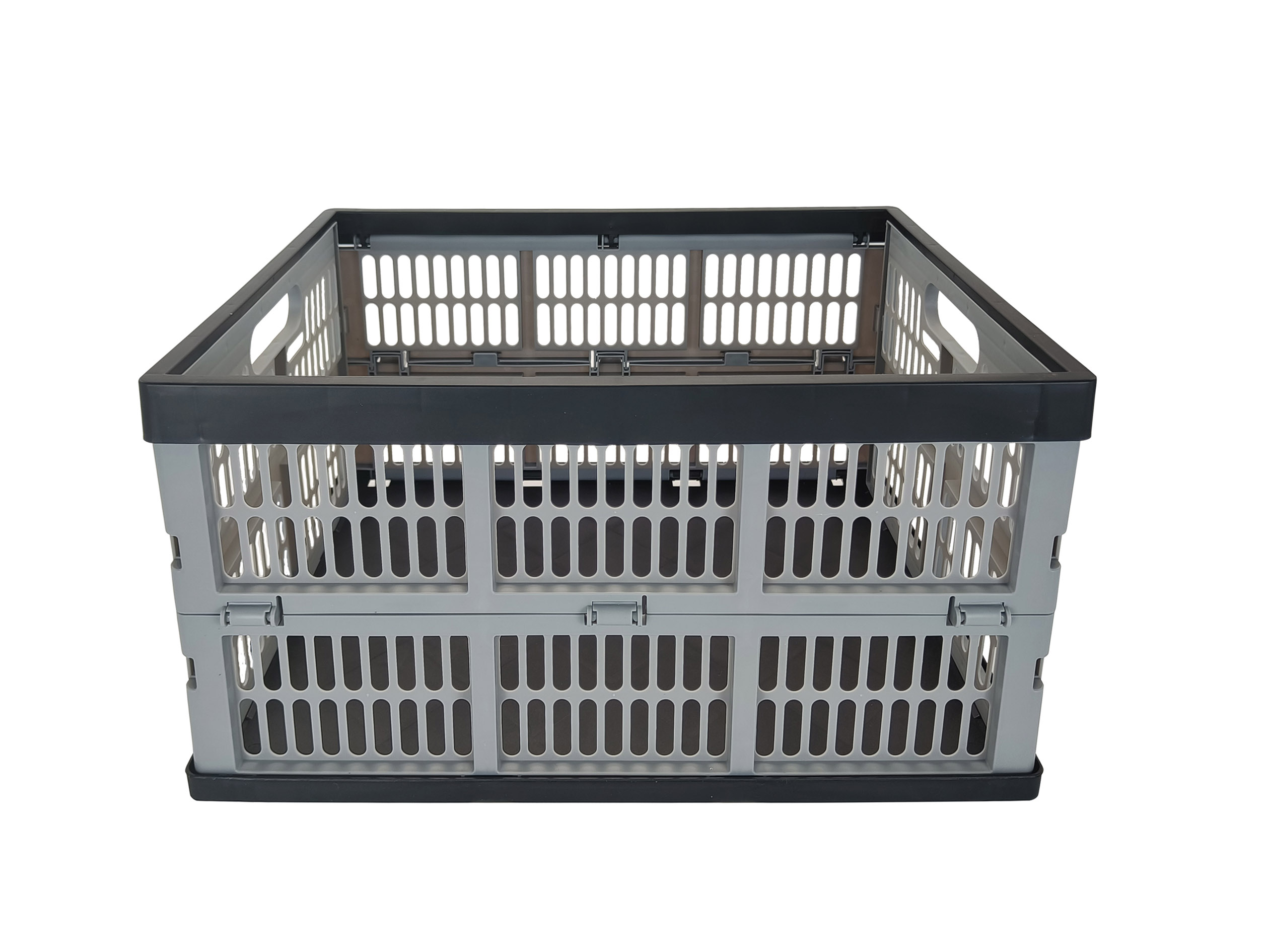 Collapsible basket, foldable basket, storage basket, basket with handle