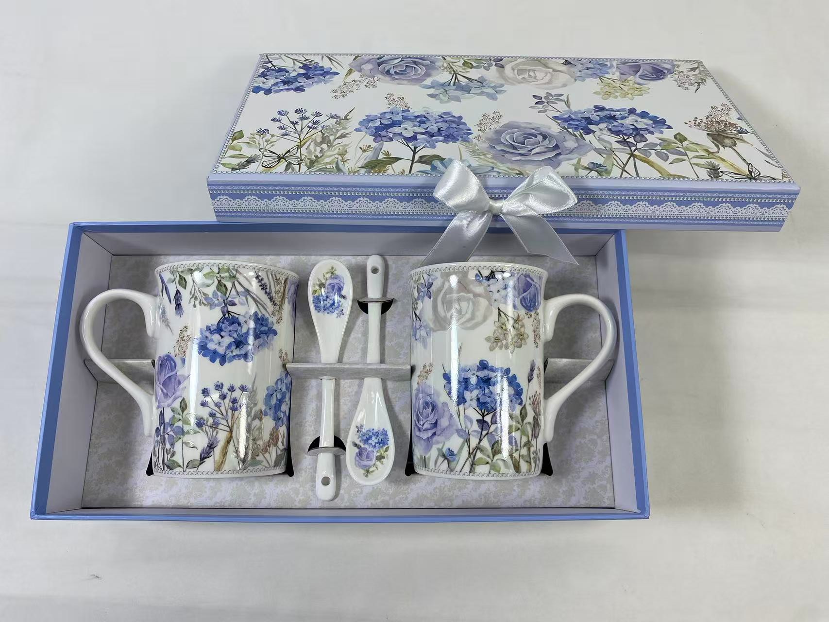 Ceramic Cup&Ceramic Spoon Set