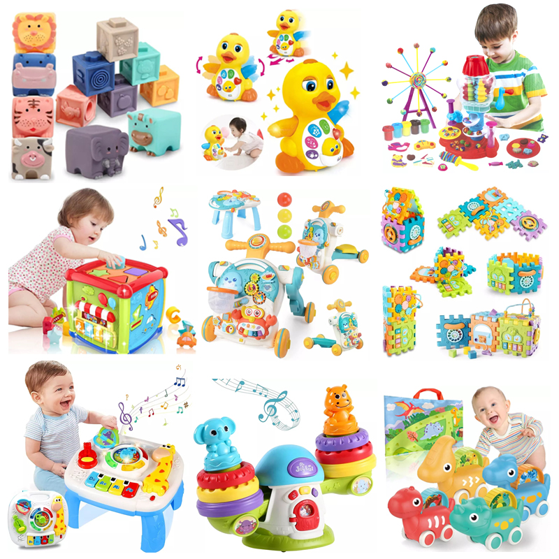Baby Toys Children Wholesale Plastic Toy Learning Educational Toy Montessori Baby Toy Baby Music Toy
