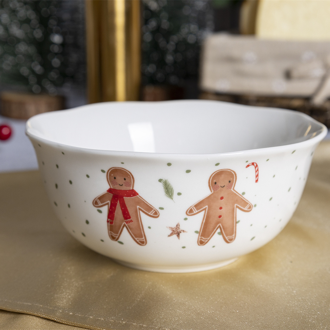 Happy Go Porcelain 14CM(420ML)BOWL WITH DECAL