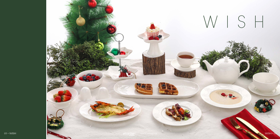 Wish- Hotel Porcelain Tableware sets