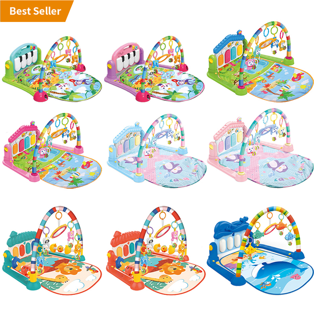 Baby Playmat Toys Baby Musical Educational Toy Piano Keyboard Activity Mat Toy Baby Fitness Mat Toy