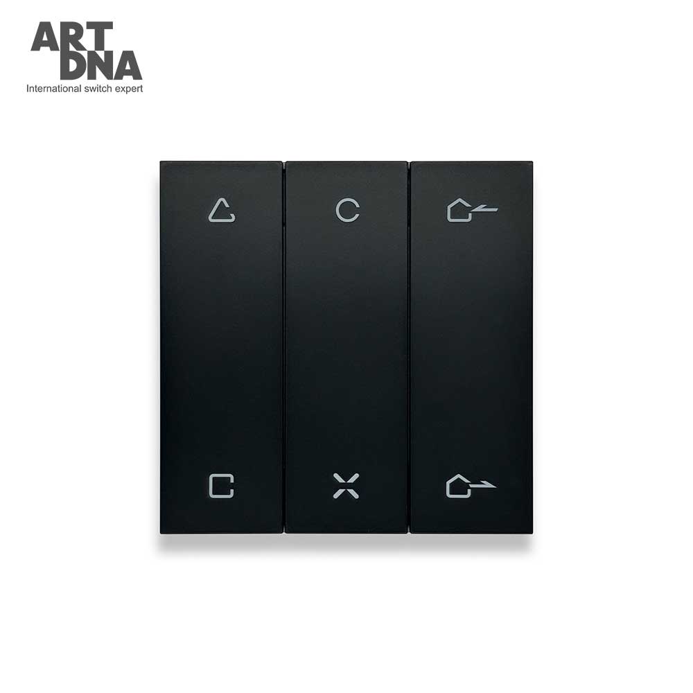 ARTDNA ZigBee Wireless 4 Gang Panel Intelligent Scene Button Tuya Lite Smart Wireless Switch(Zigbee)