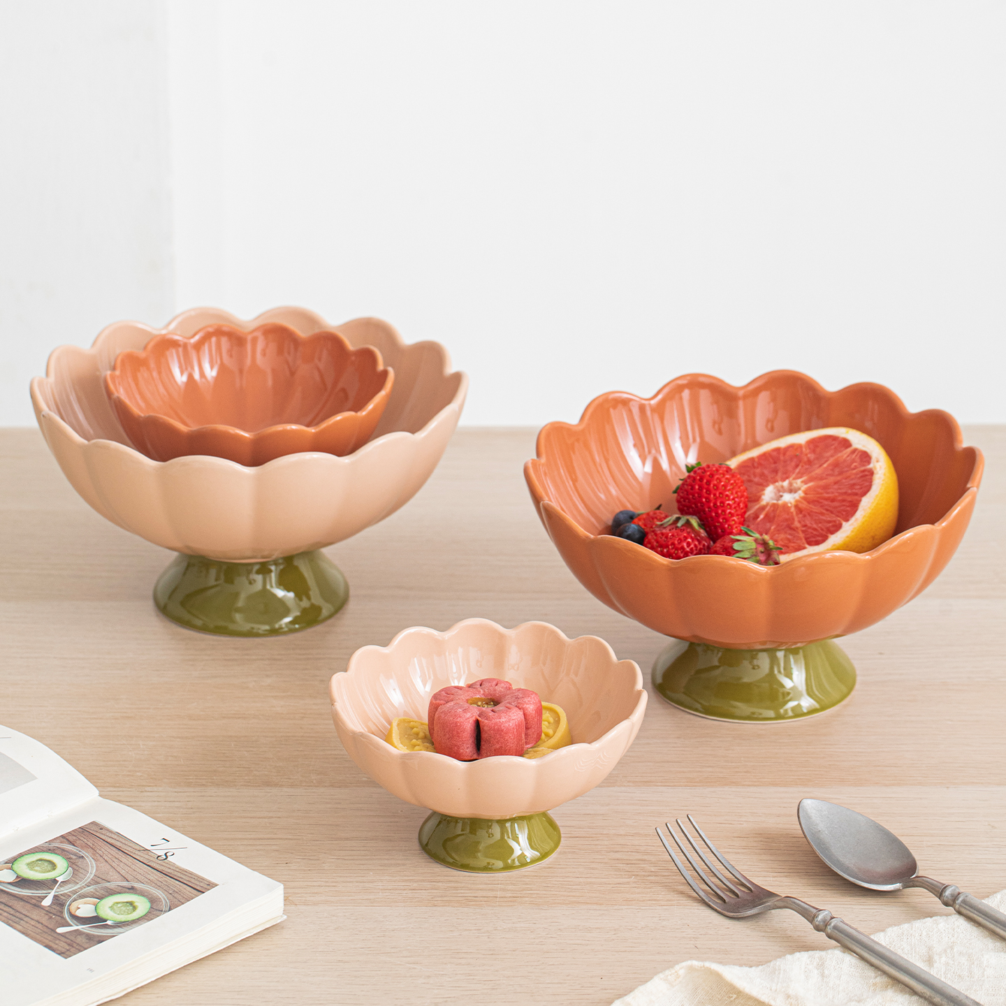 Scallop bowl