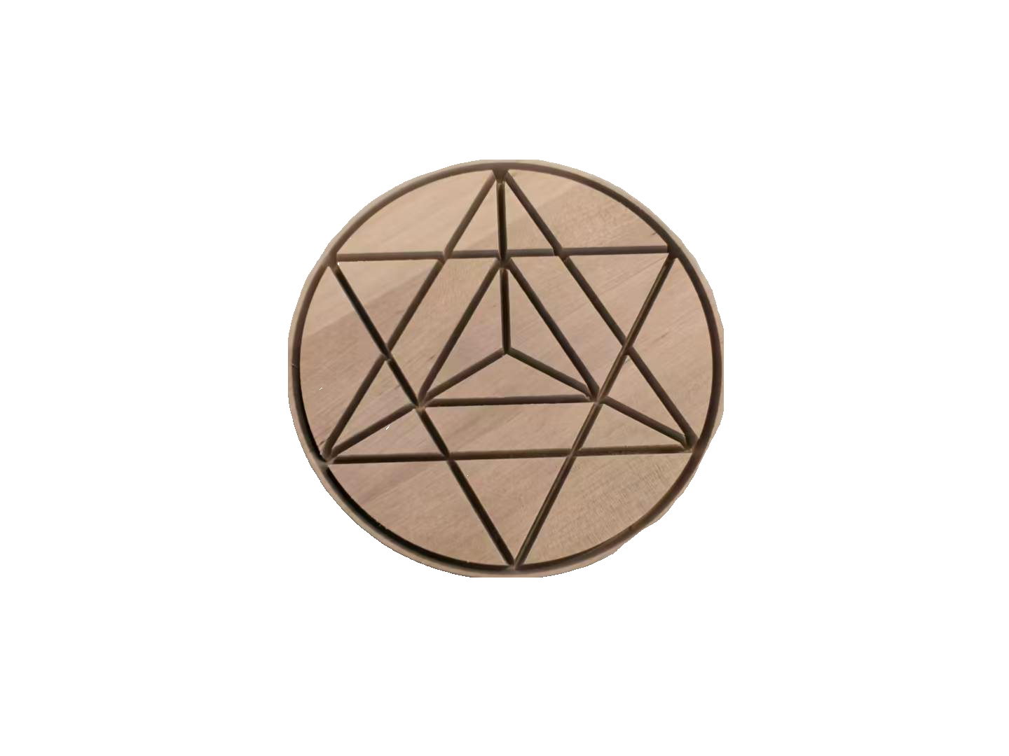 Wooden plate