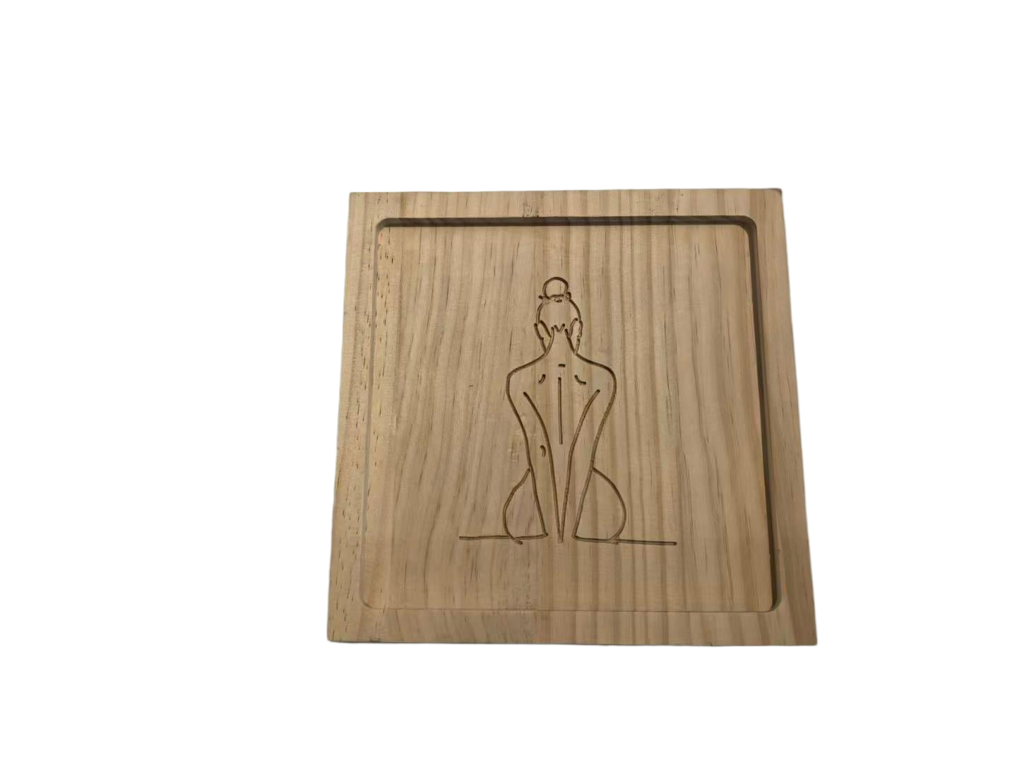 Wooden plate