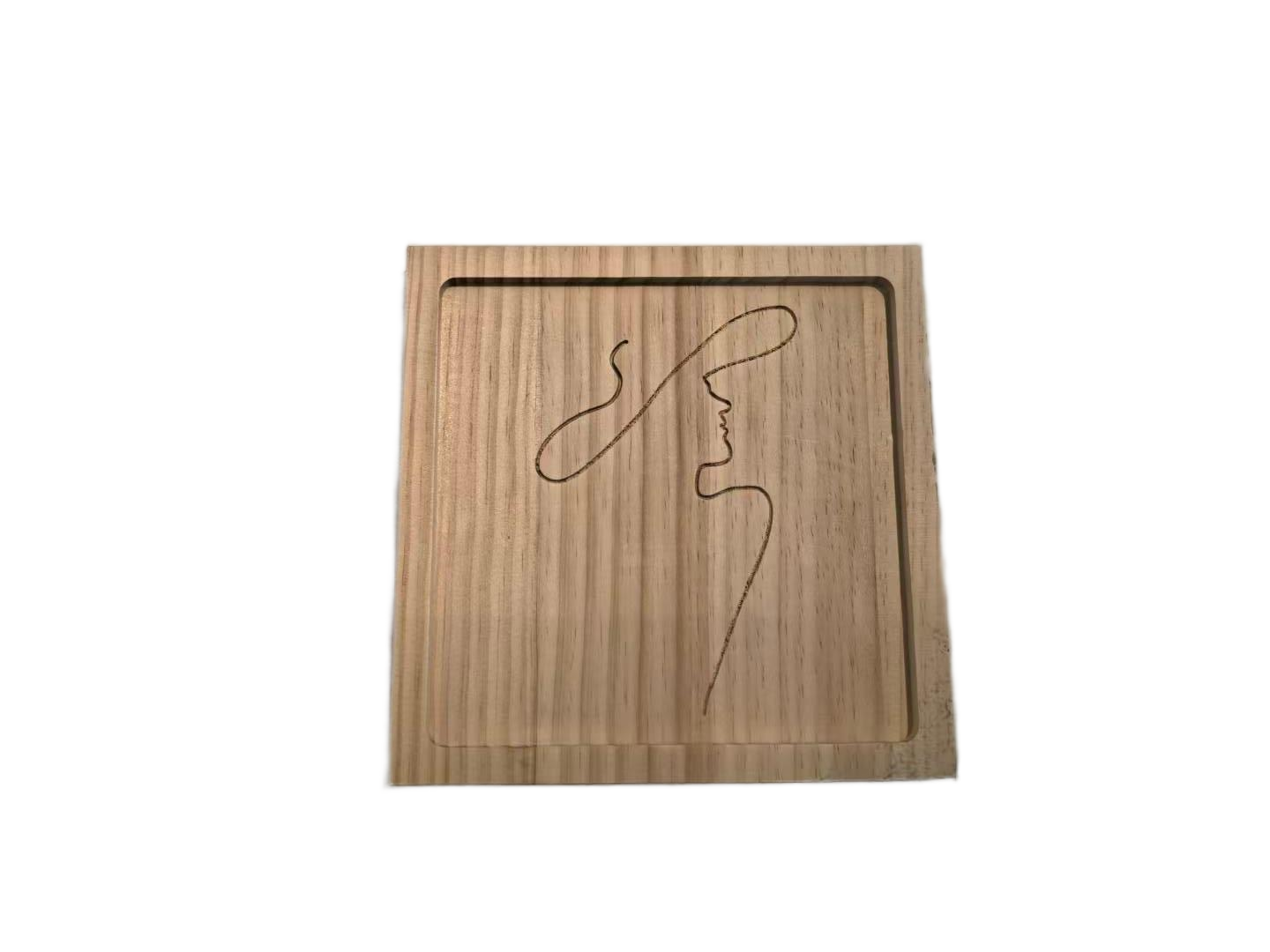 Wooden plate