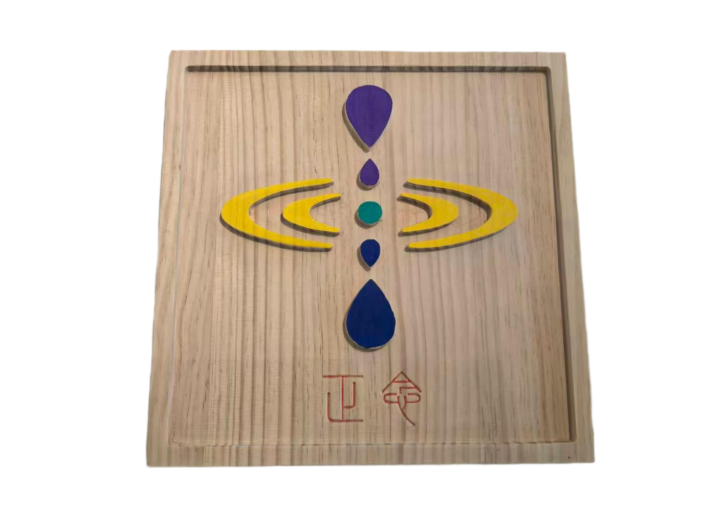 Wooden plate