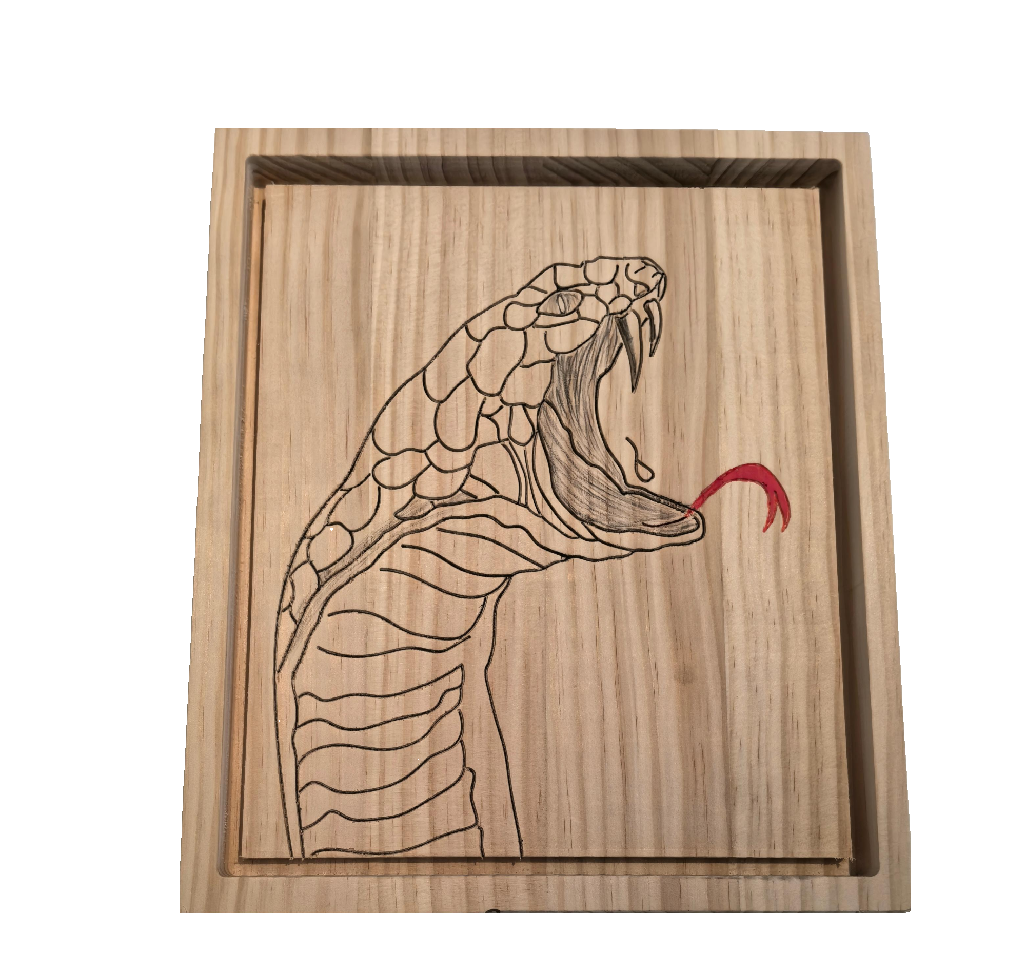 Wooden plate