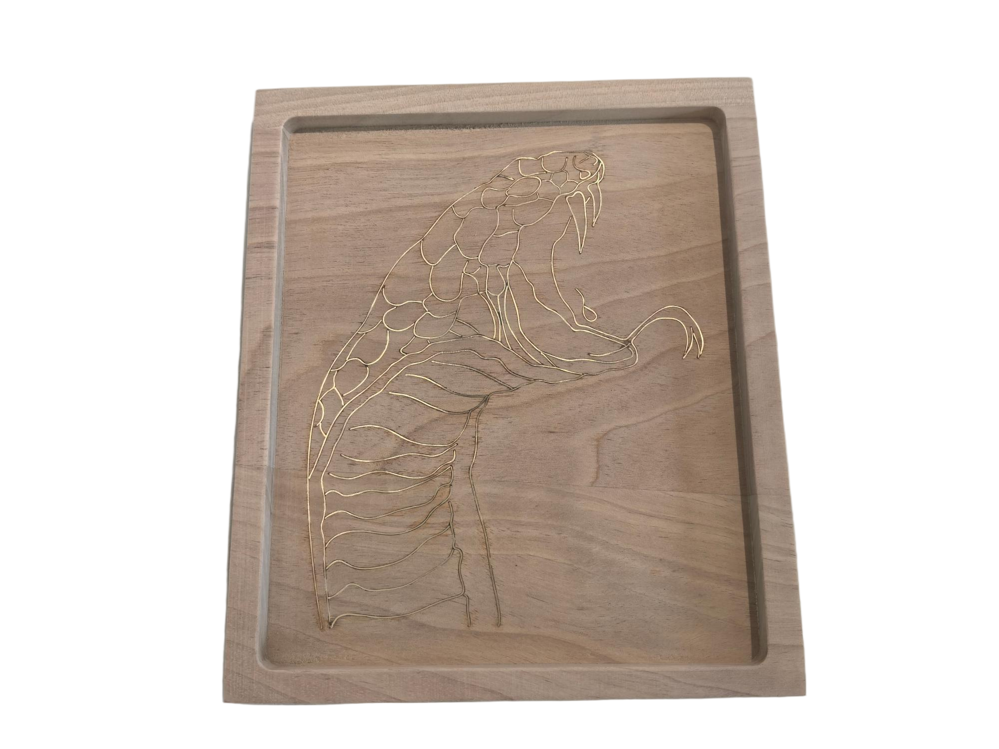 Wooden plate