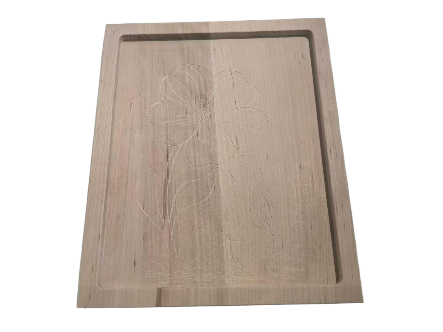 Wooden plate