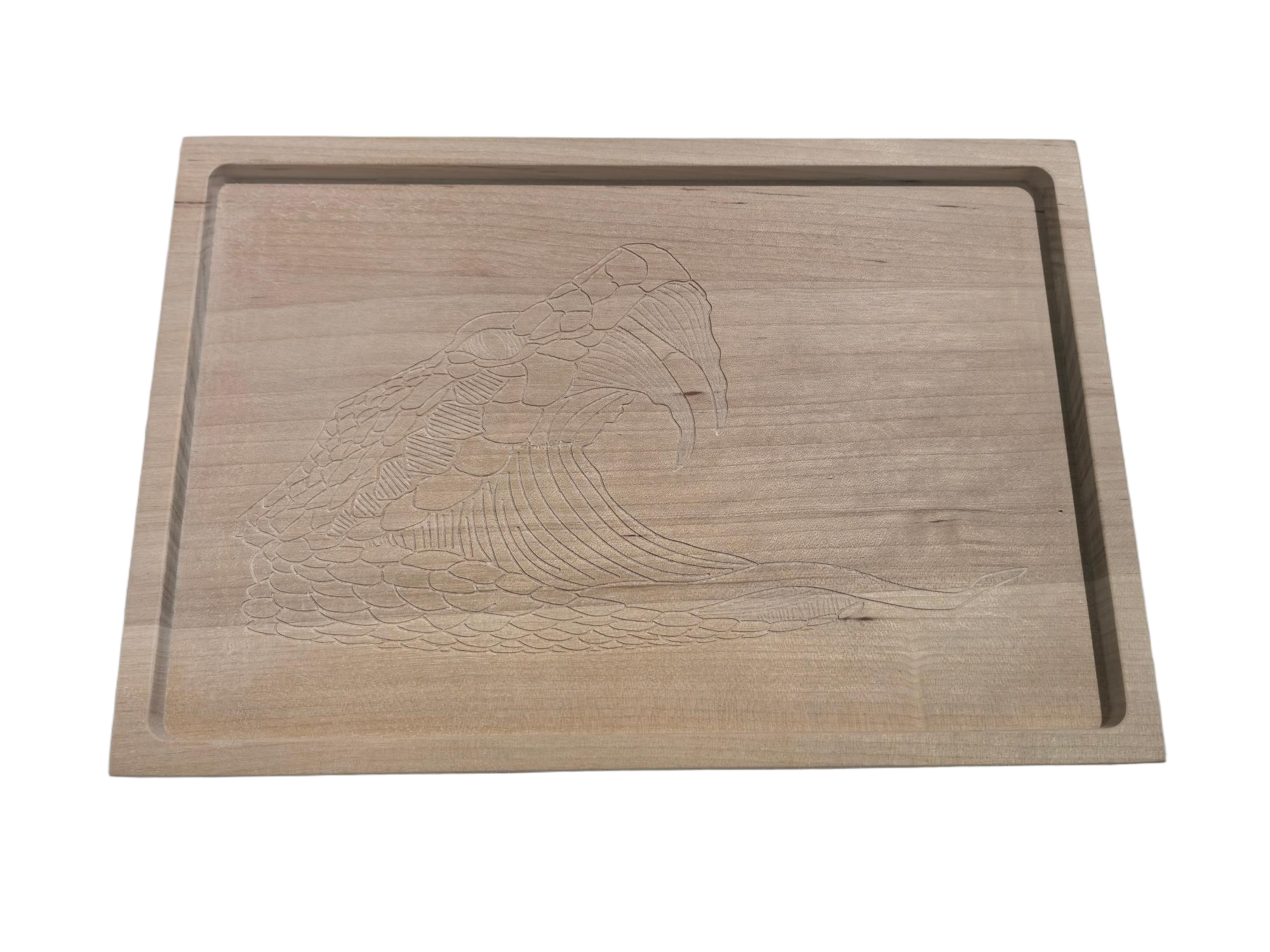 Wooden plate