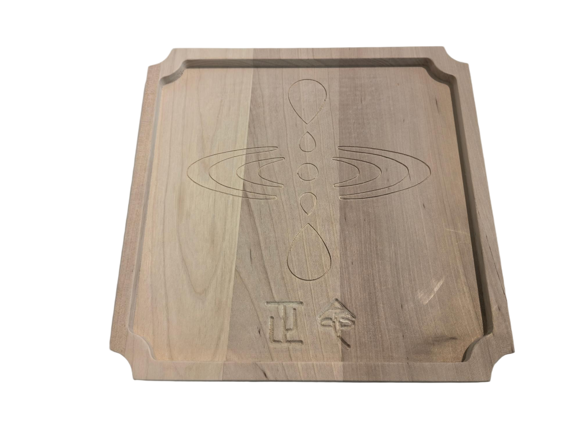Wooden plate