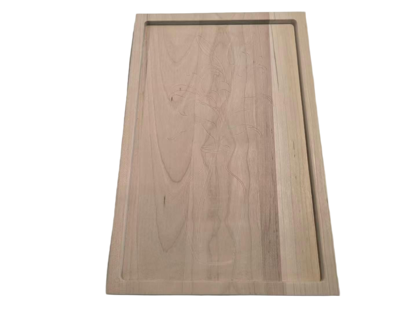 Wooden plate