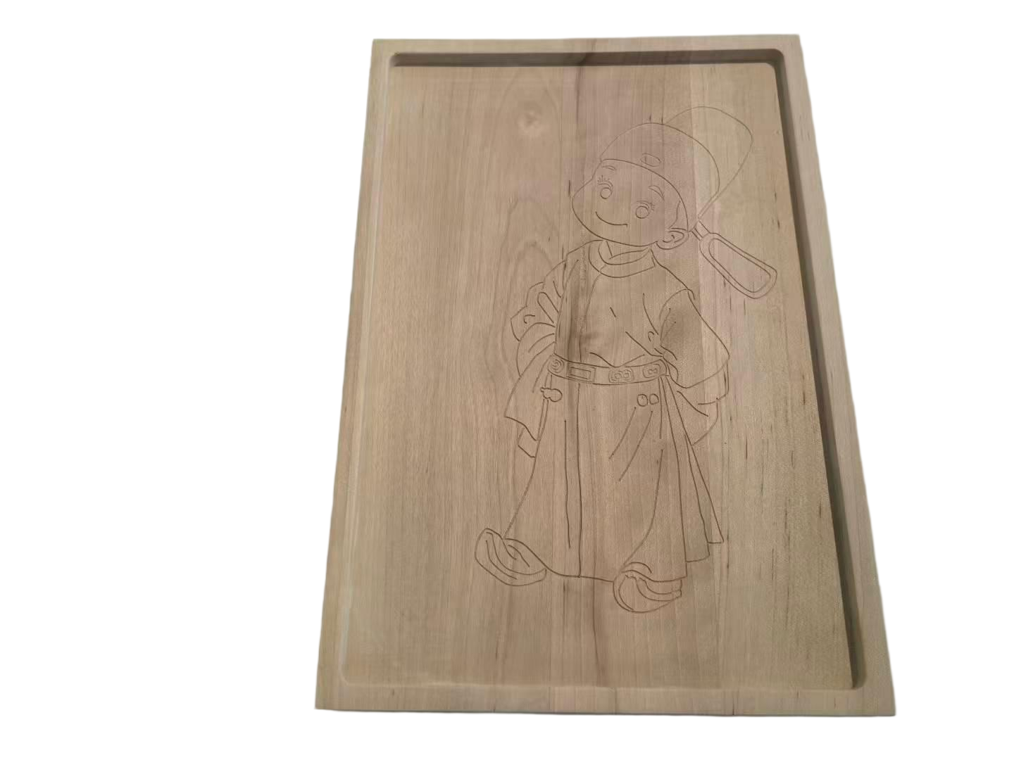 Wooden plate