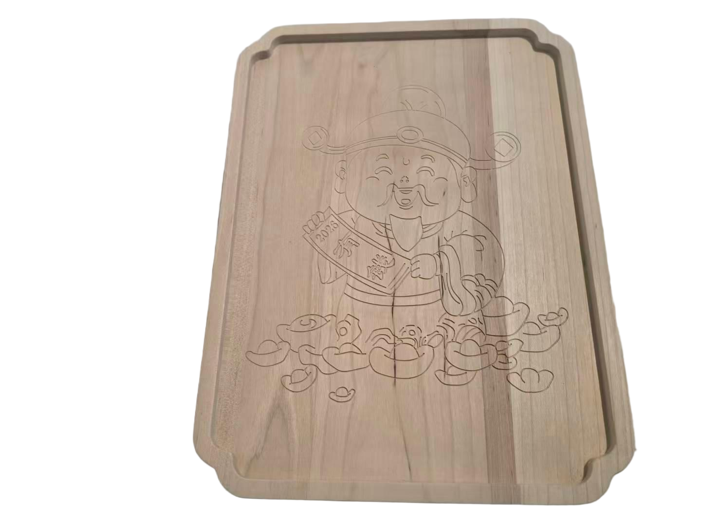 Wooden plate