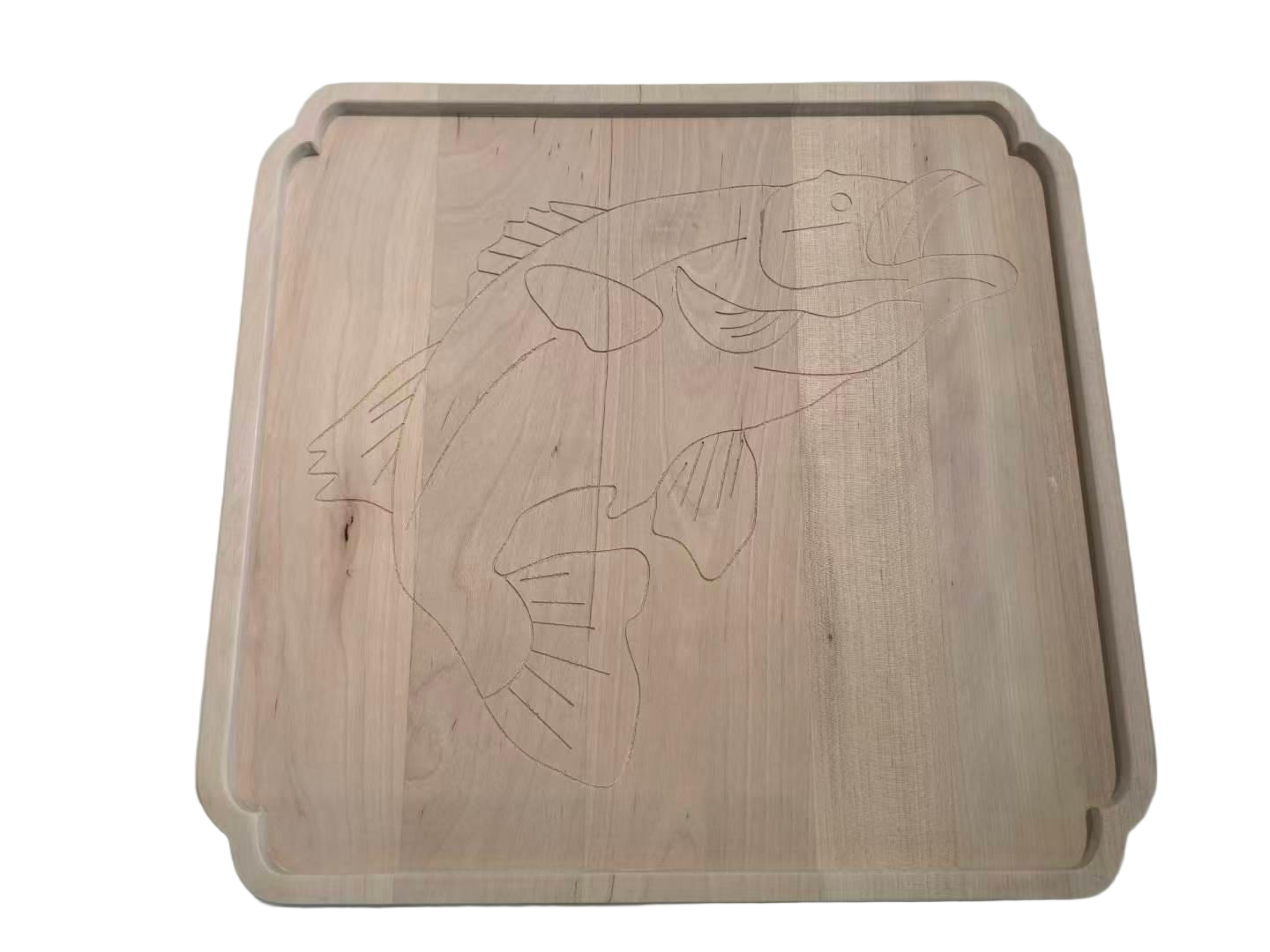 Wooden plate