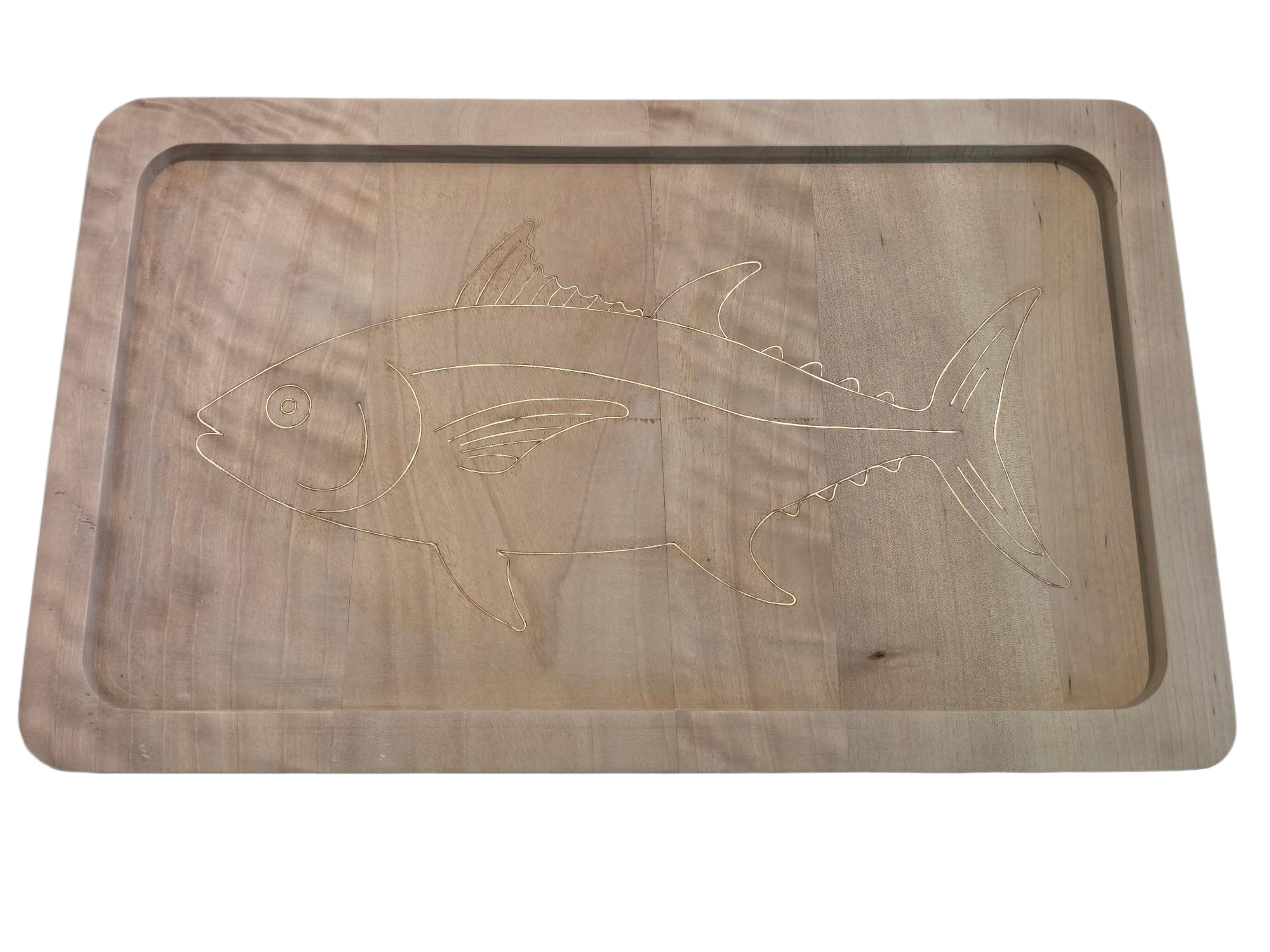 Wooden plate