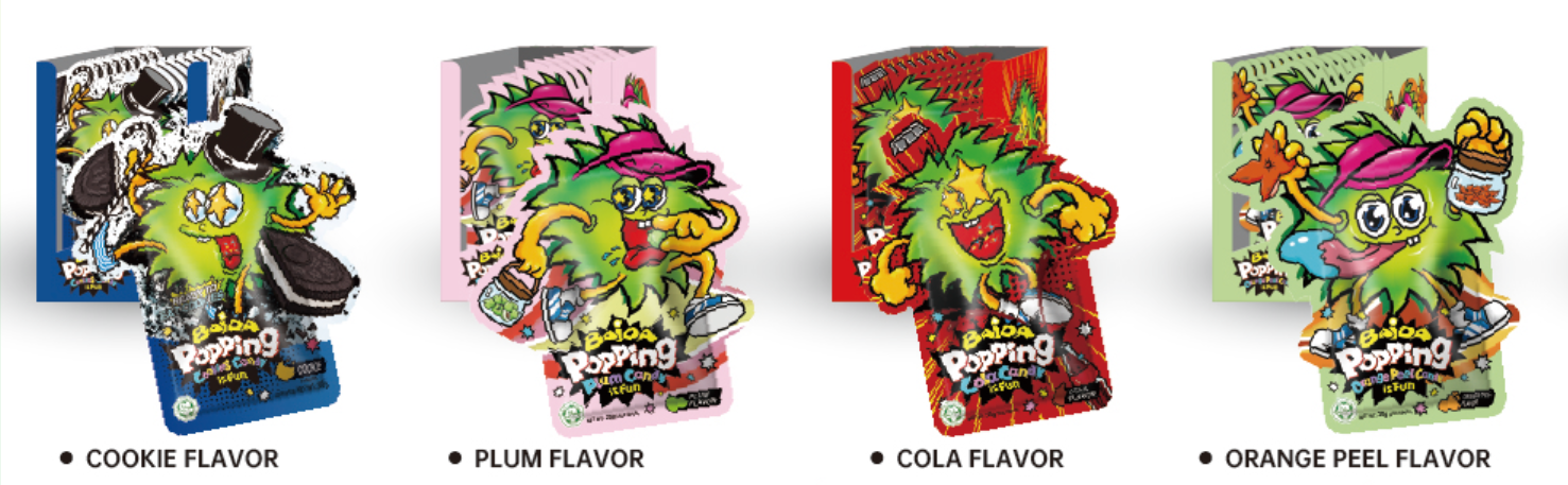 20g BAIDA POPPING CANDY IS FUN