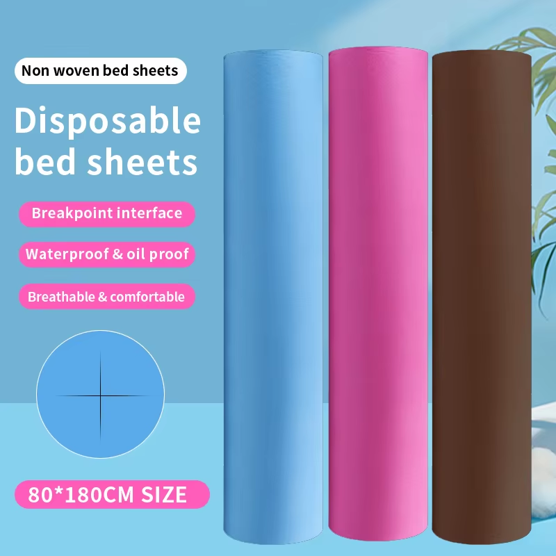 Disposable bed sheet roll