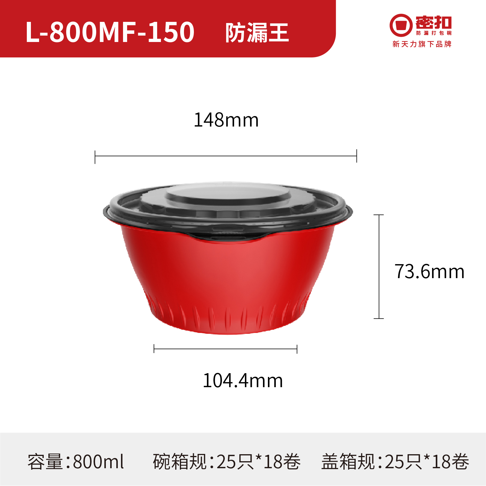 Disposable packing bowls