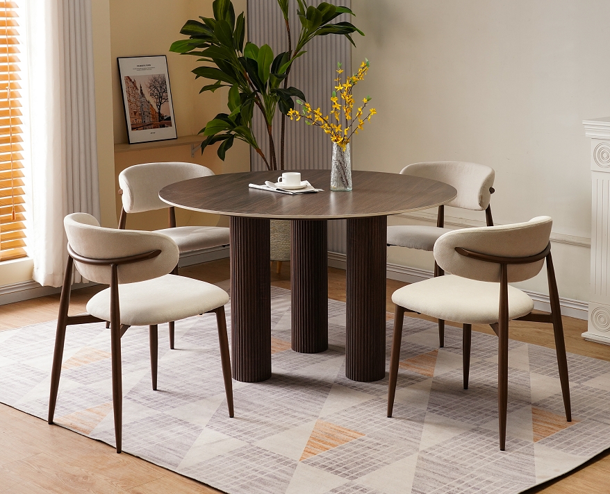 Dining set , dining table ,dining chair ,Sintered Stone , MDF