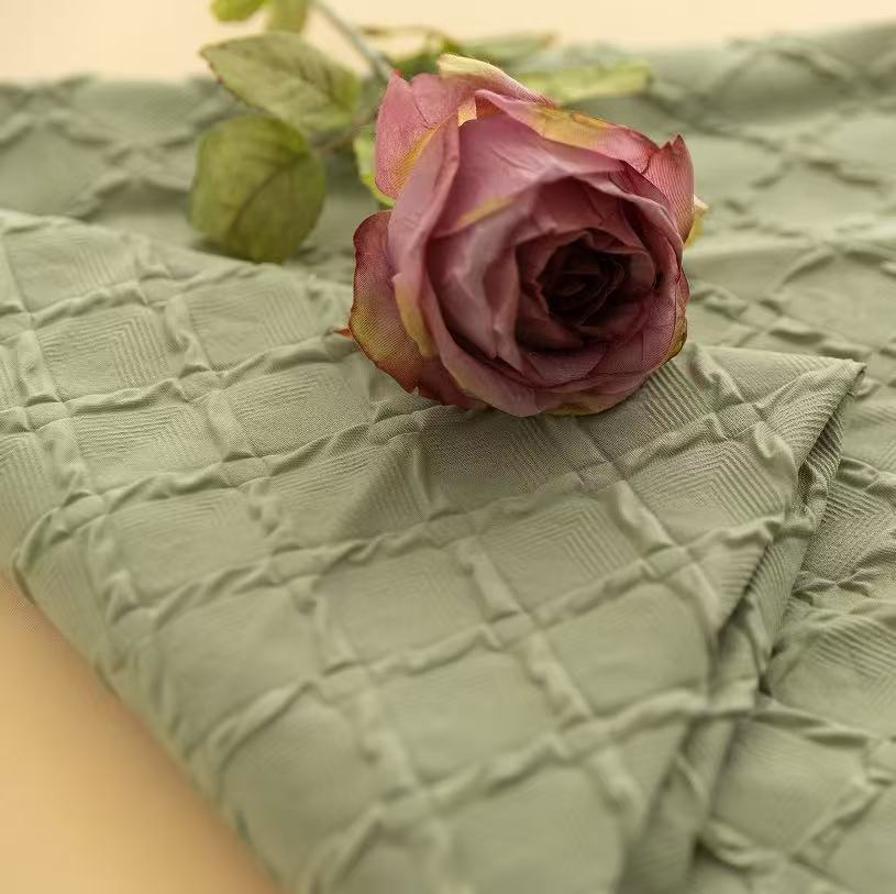 Dingqiang composite 100%polyester dyed new fabric