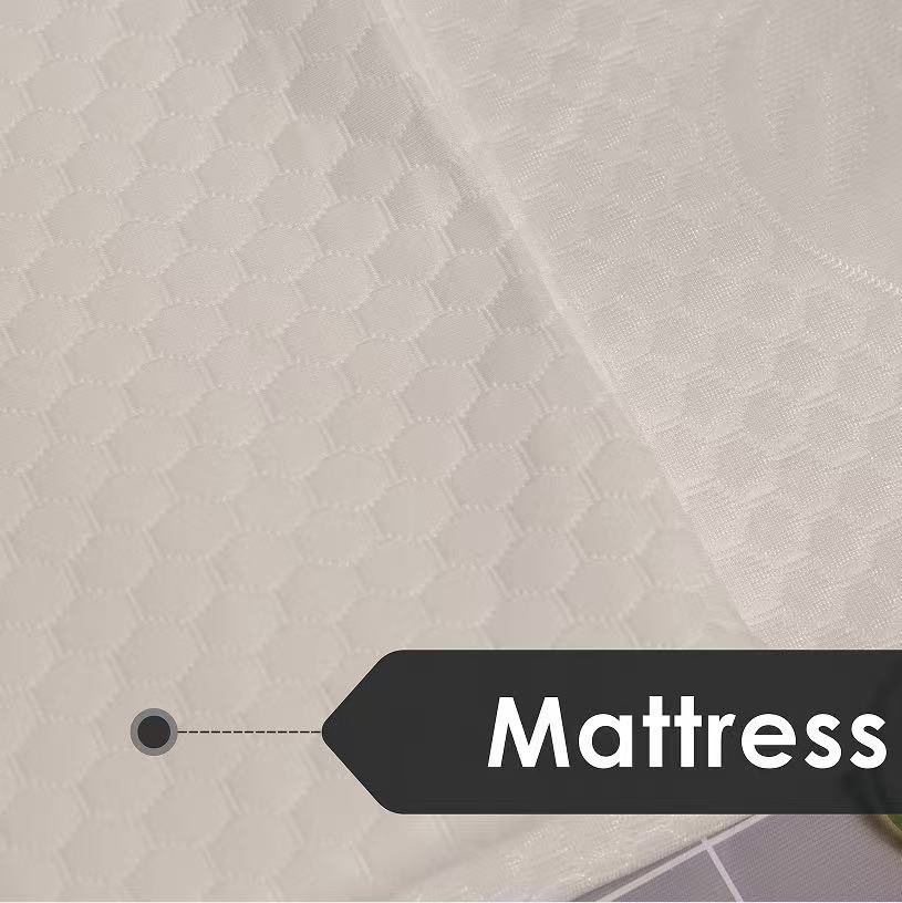 Dingqiang mattress 100%polyester dyed new fabric