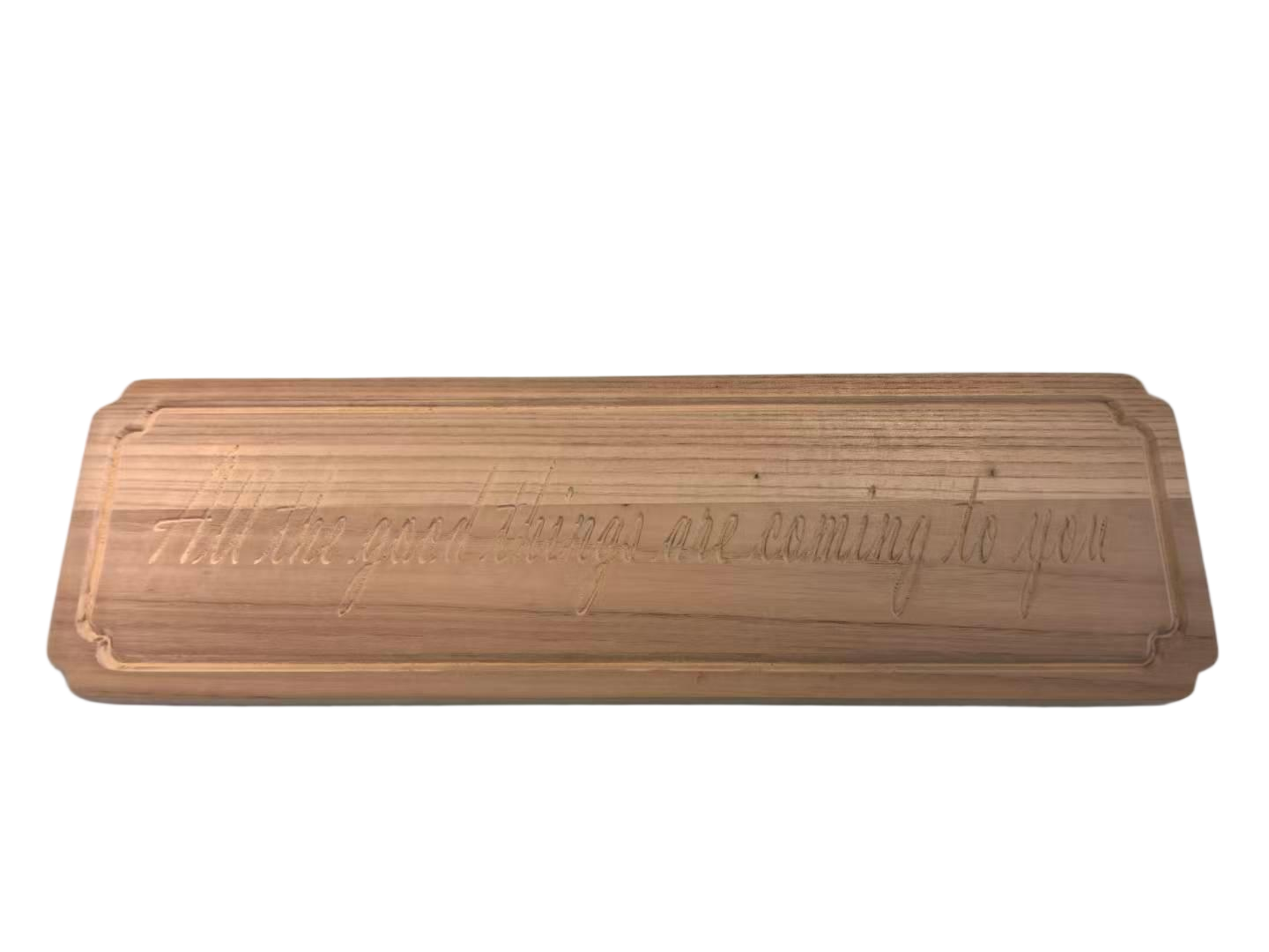 Wooden plate