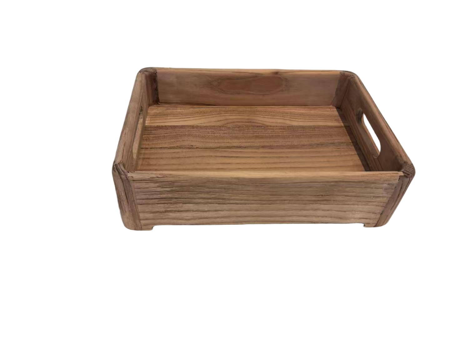 Wooden storage box