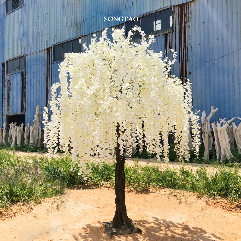 Artificial wisteria tree
